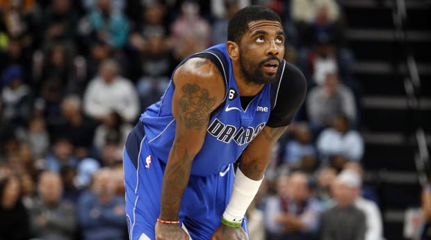 Irving on Mavericks’ Play-In Hopes: ‘Looks Like a Bit of a Clusterf---’