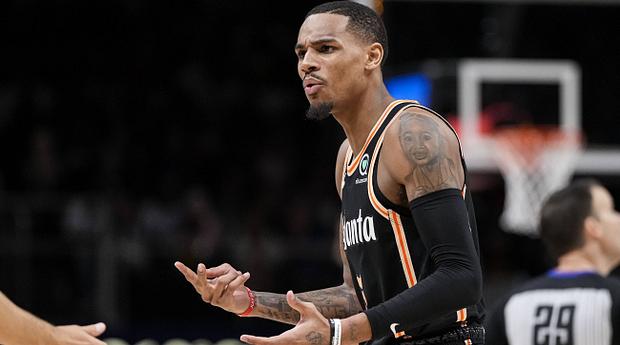 Hawks' Dejounte Murray Reveals Bewildering Reason That Led Him to Bump Official