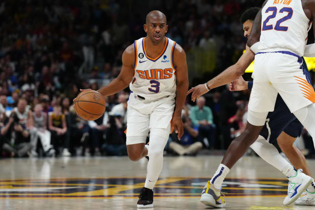 Chris Paul Exits Suns-Nuggets Game 2 With Groin Injury