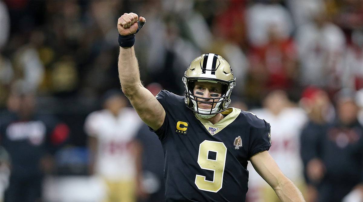 Drew Brees Sets NFL All-Time Passing Touchdown Record vs. Colts