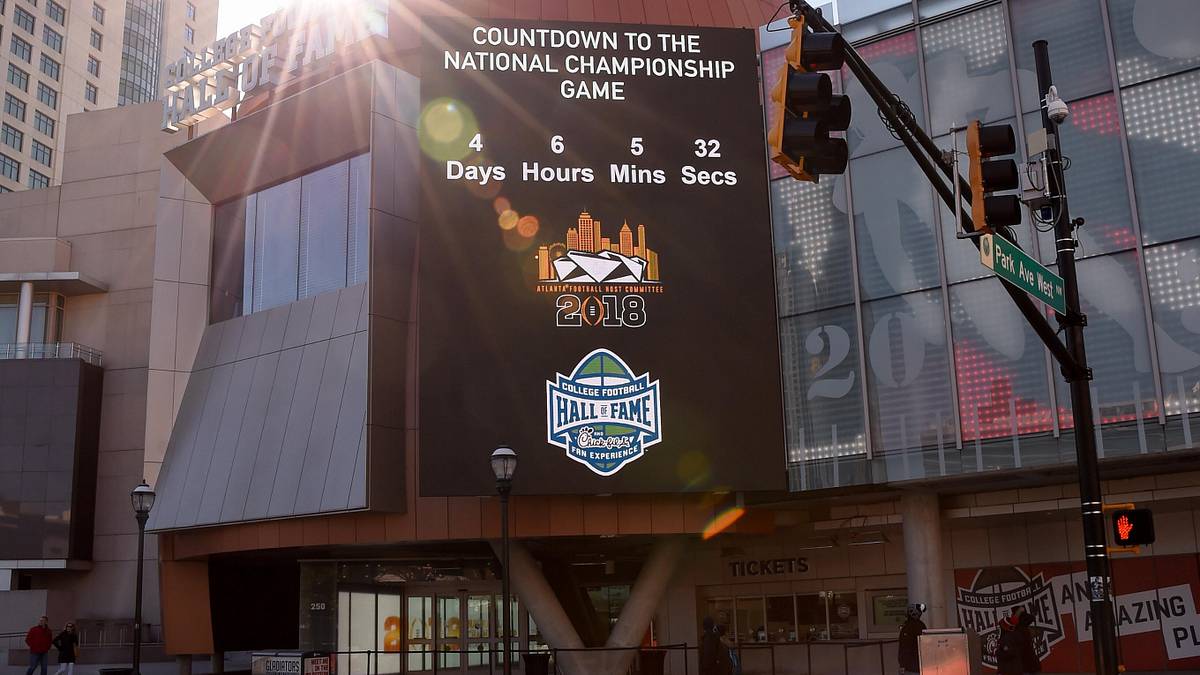 College Football Hall of Fame Damaged During Atlanta Protests