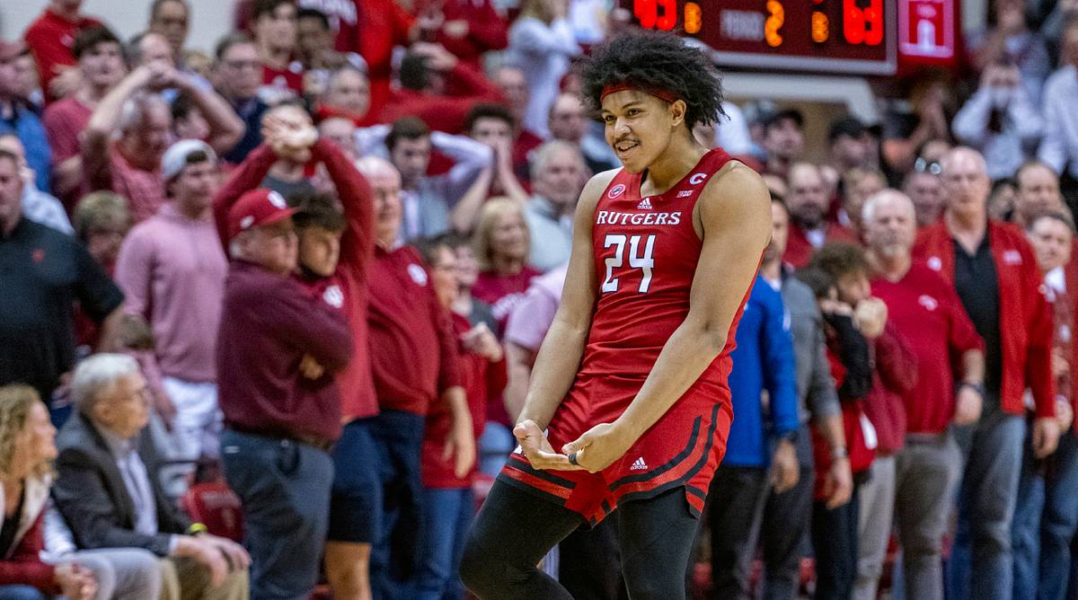 Rutgers Beats Indiana On Game-Winning Three-Pointer From Ron Harper Jr.