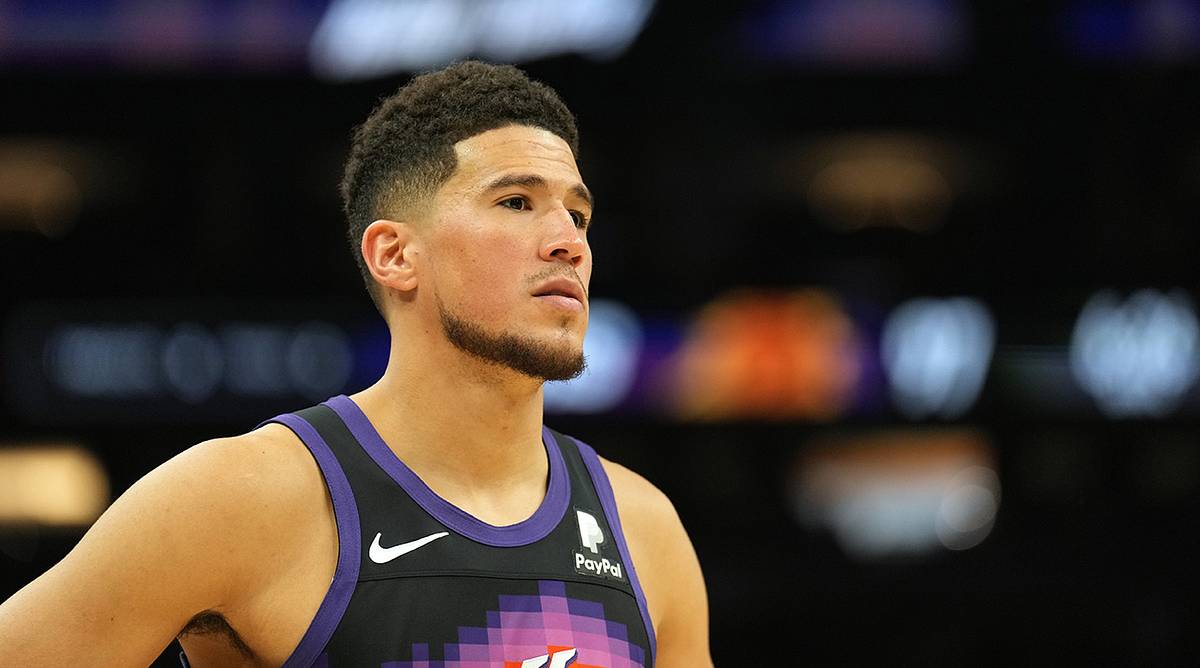 Devin Booker Responds to Anthony Davis's Assumption: 'I Just Think It's Funny'