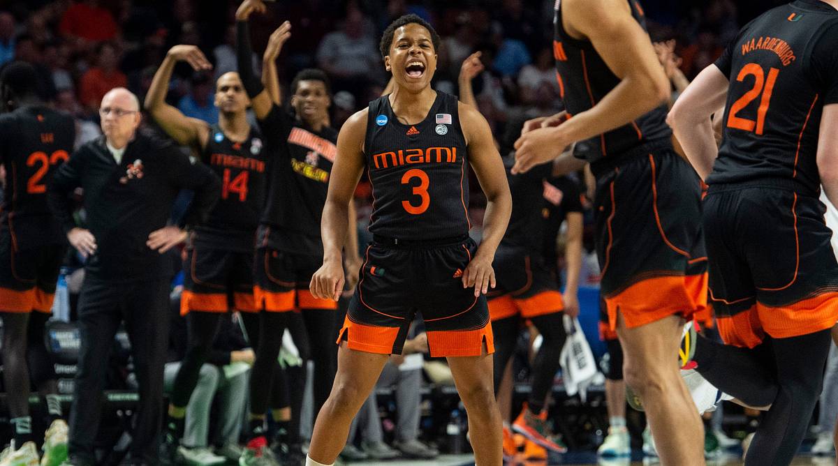 No. 10 Miami Never Trails, Upsets No. 2 Auburn to Punch Ticket to Sweet 16
