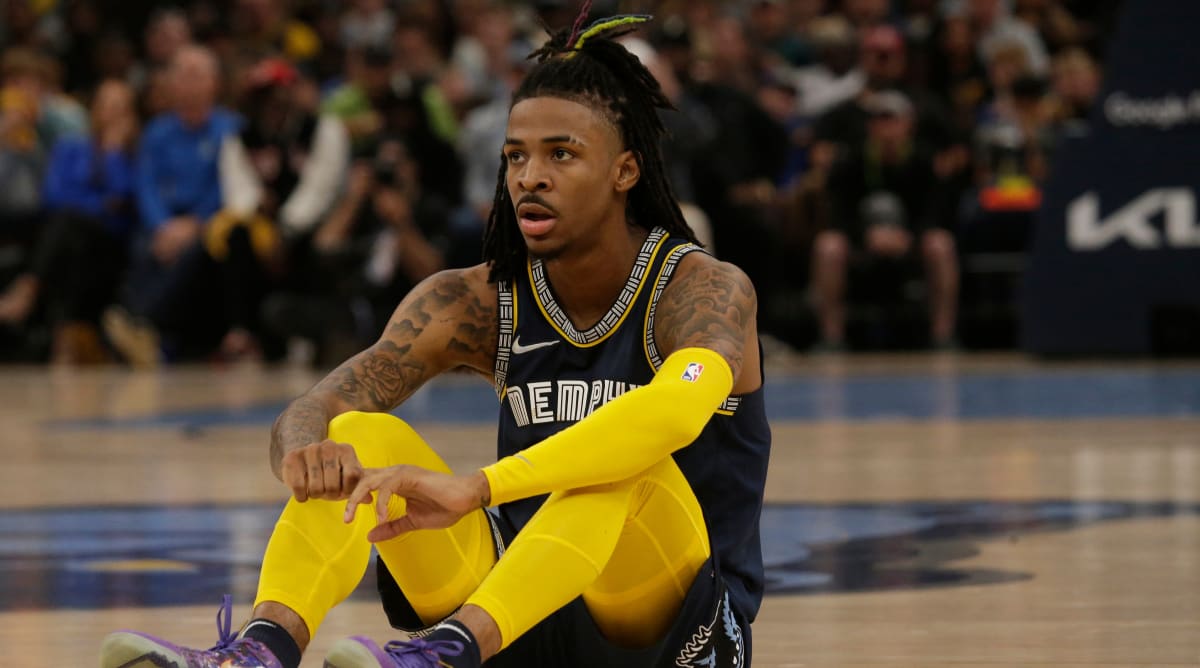 Ja Morant Reacts on Twitter After Being Ruled Out For Game 4 ja morant 4