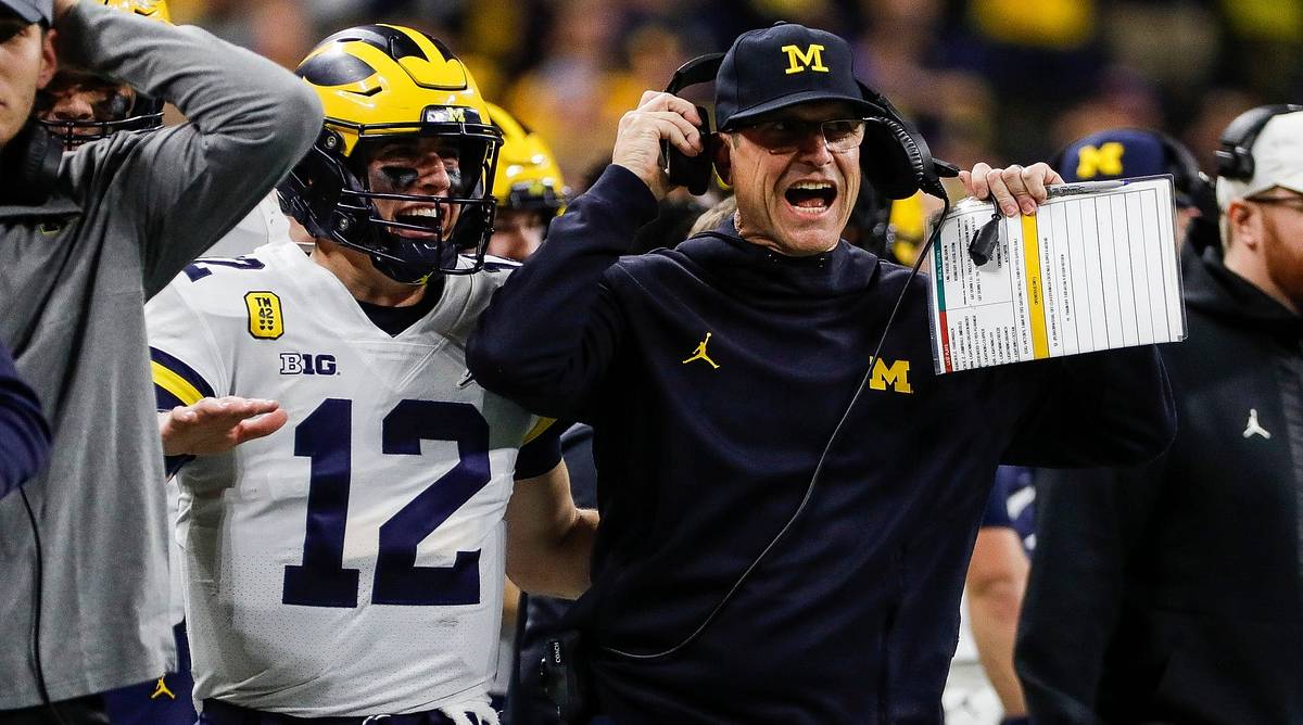 Jim Harbaugh Says Michigan's QB Battle Will Be 'Competitive'