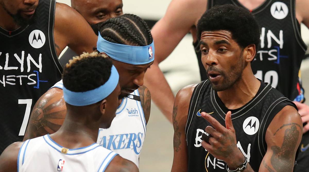 Kyrie Irving, Dennis Schröder Ejected After Heated Exchange