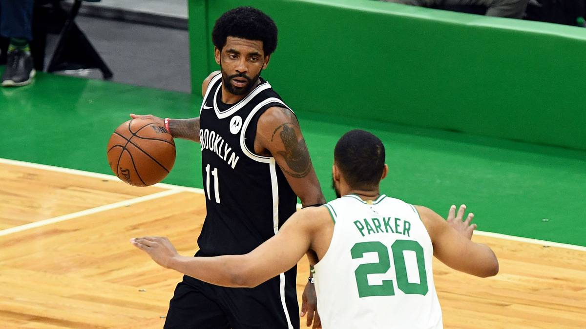 Fan Throws Water Bottle at Kyrie Irving Following Nets' Win Over Celtics