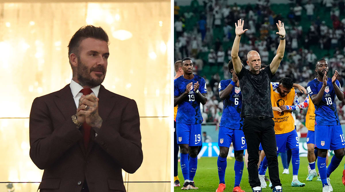 David Beckham Congratulates Gregg Berhalter After USMNT Tops Iran