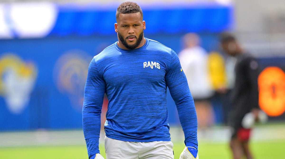 Rams’ Aaron Donald Ruled Out vs. Seahawks With Ankle Injury