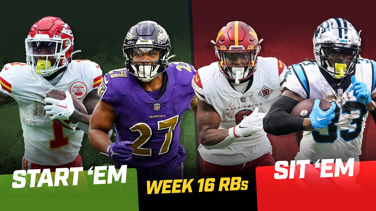 Week 16: Start 'Em, Sit 'Em Running Backs
