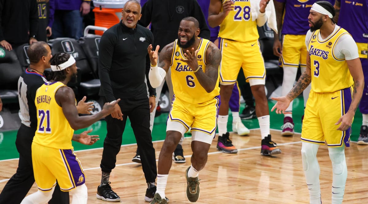 NBA Referees’ Response to Missed Call on LeBron James Goes Viral