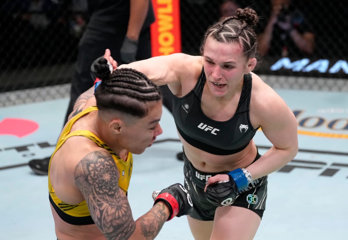 Erin Blanchfield Scores Stunning Submission Win Over Jessica Andrade