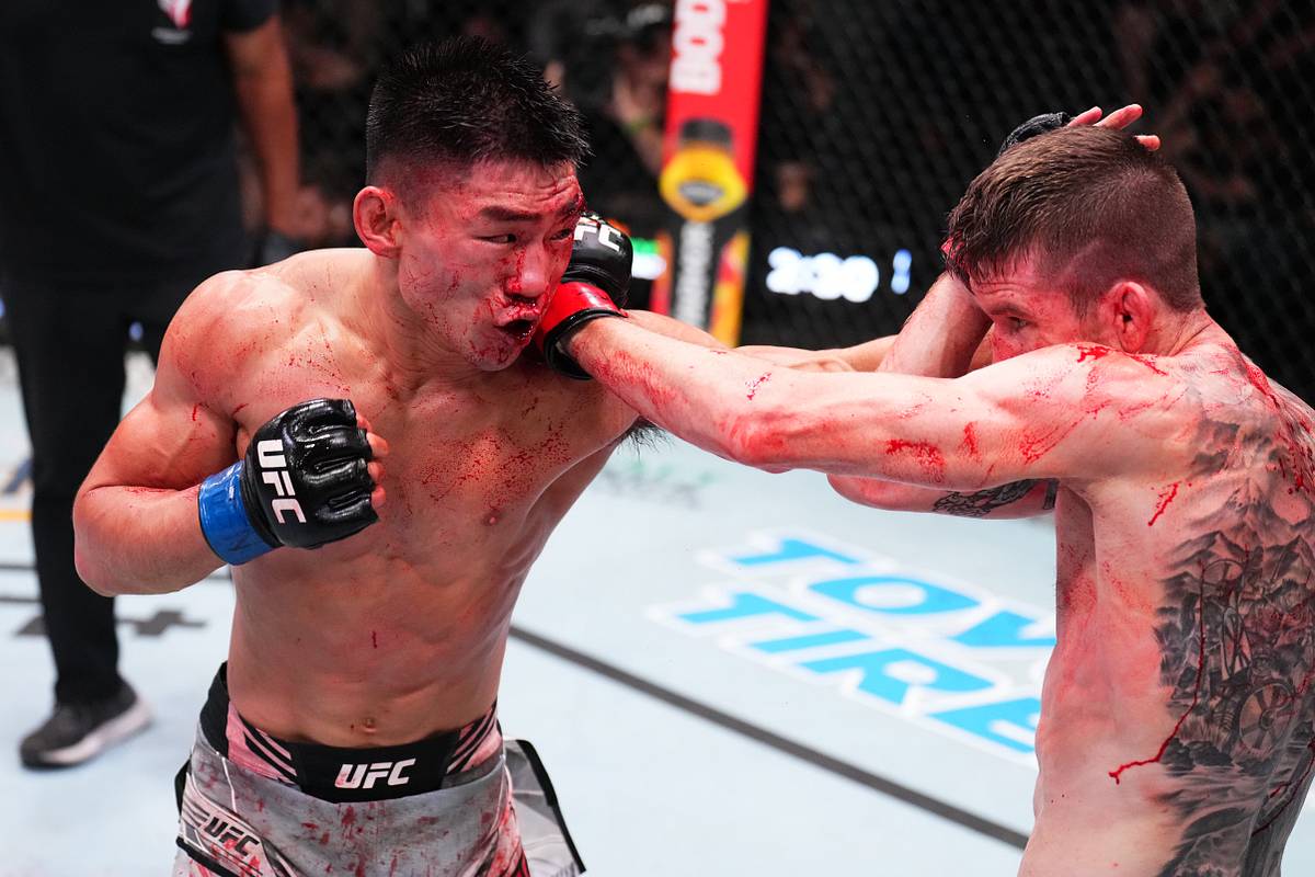 Sandhagen Slices Open Yadong, Forcing Fourth-Round Stoppage