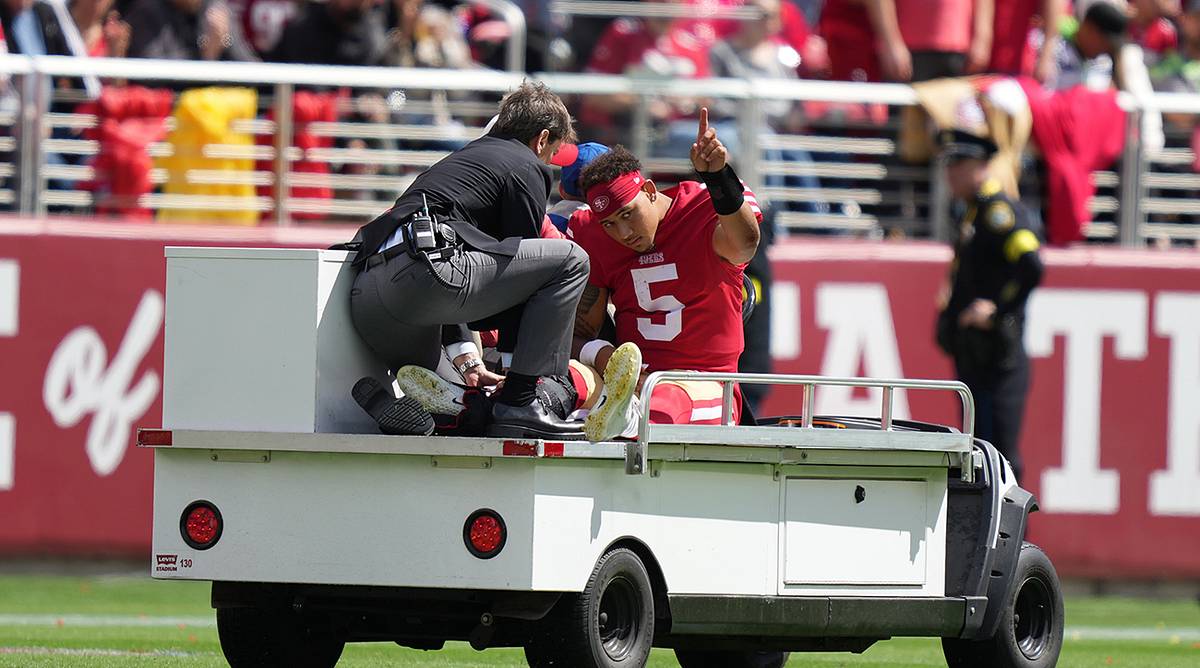 49ers' Trey Lance Suffered Significant Ankle Injury