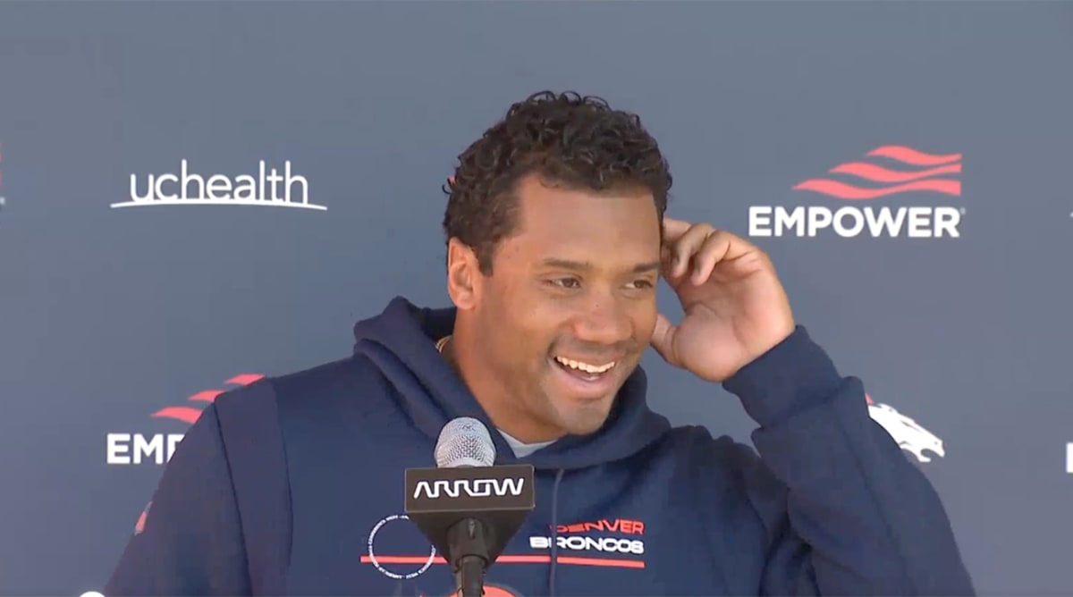 Russell Wilson Was Asked About Pete Carroll’s Wristband Comments