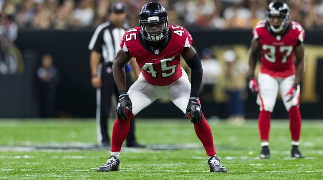 Report: Falcons Trade LB Deion Jones to Browns