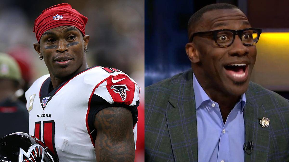 Report: Julio Jones Interview Causes Concern for FOX Sports, Shannon Sharpe
