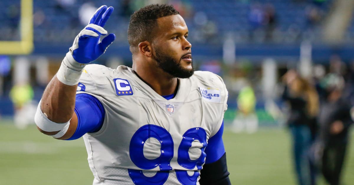 Aaron Donald Contract Los Angeles Rams Making Progress Toward 'WinWin' Signing Sports