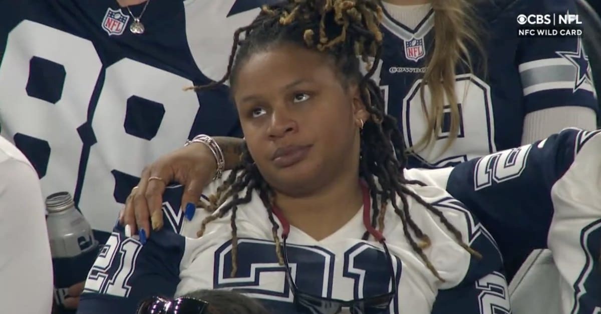 Disgruntled Cowboys fans shown on CBS become NFL memes