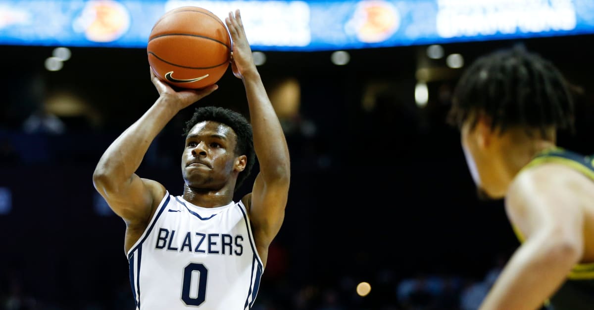 bronny james sports illustrated