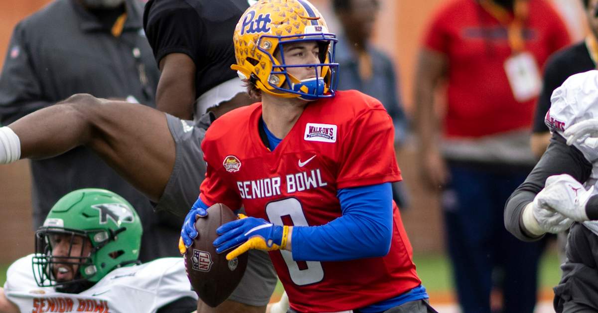 Atlanta Falcons QB Target? Kenny Pickett Highlights; Senior Bowl Day 1
