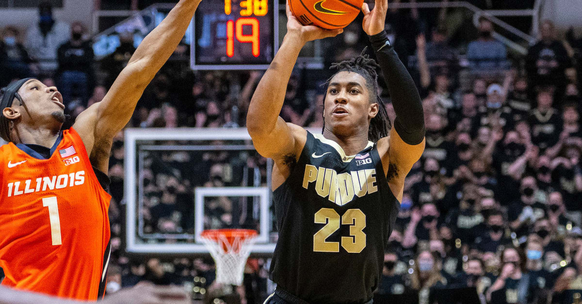Jaden Ivey Purdue basketball star hits next gear vs Illinois Sports