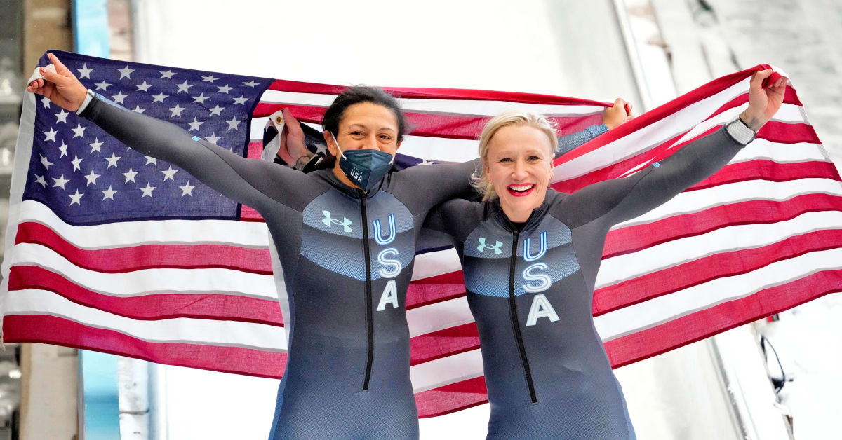 Women’s monobob Kaillie Humphries, Elana Meyers Taylor win gold and