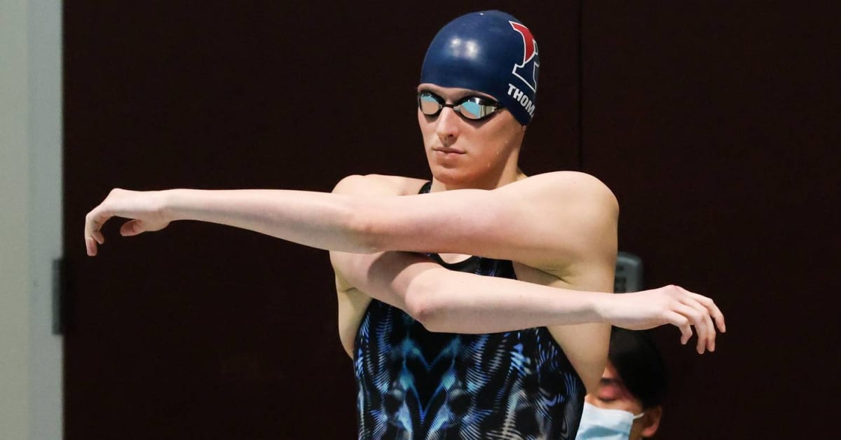 Lia Thomas sets record at Ivy League swimming championships Sports