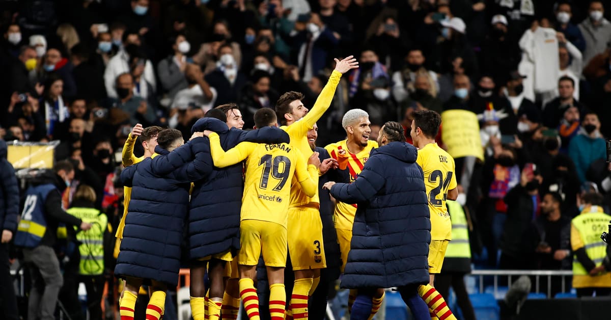 El Clasico head to head Real Madrid vs Barcelona alltime record Futbol on FanNation