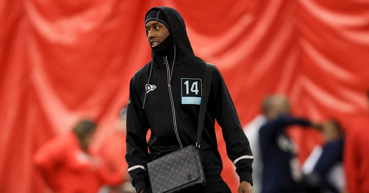 Sauce Gardner Wearing an Incredible Set of Chains to NFL Draft Sports