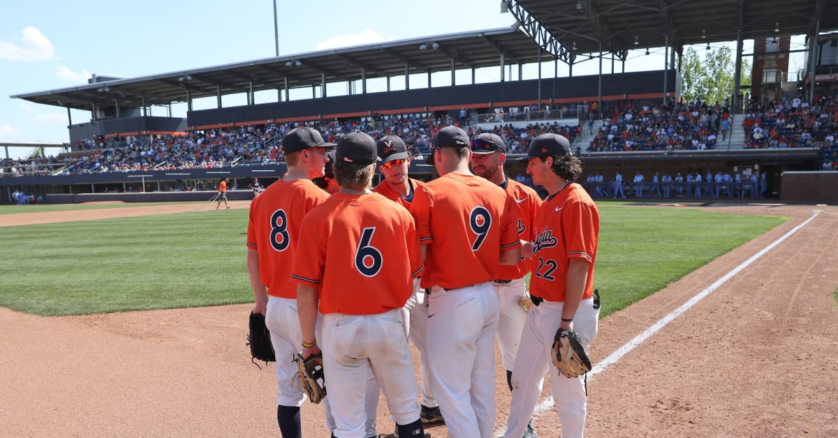 Virginia Baseball Greenville Regional Full Schedule NCAA Baseball