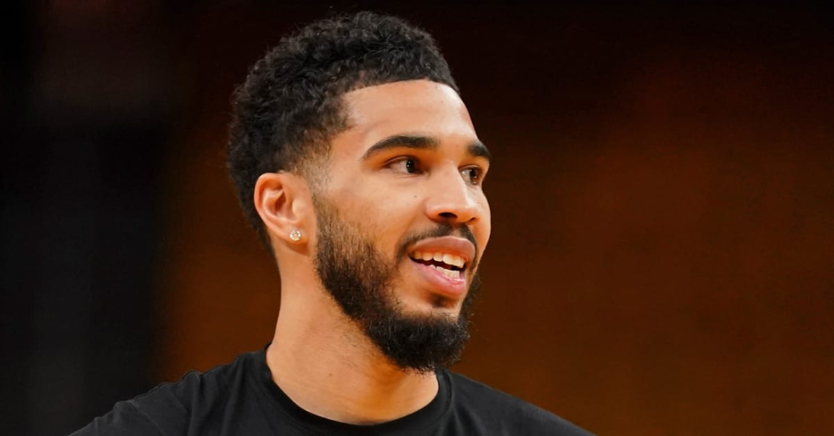 Jayson Tatum’s Wild Outfit Ahead of NBA Finals Game 1 Is Turning Heads
