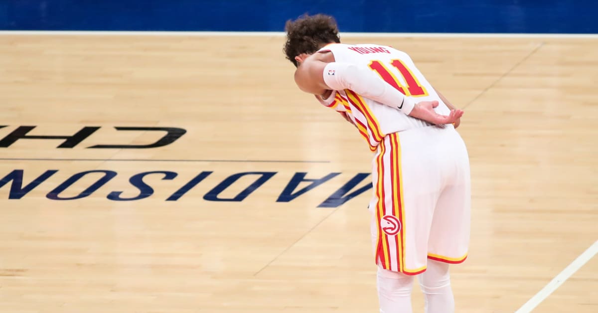Trae Young Recreates Reggie Miller Moment in Pacers Jersey
