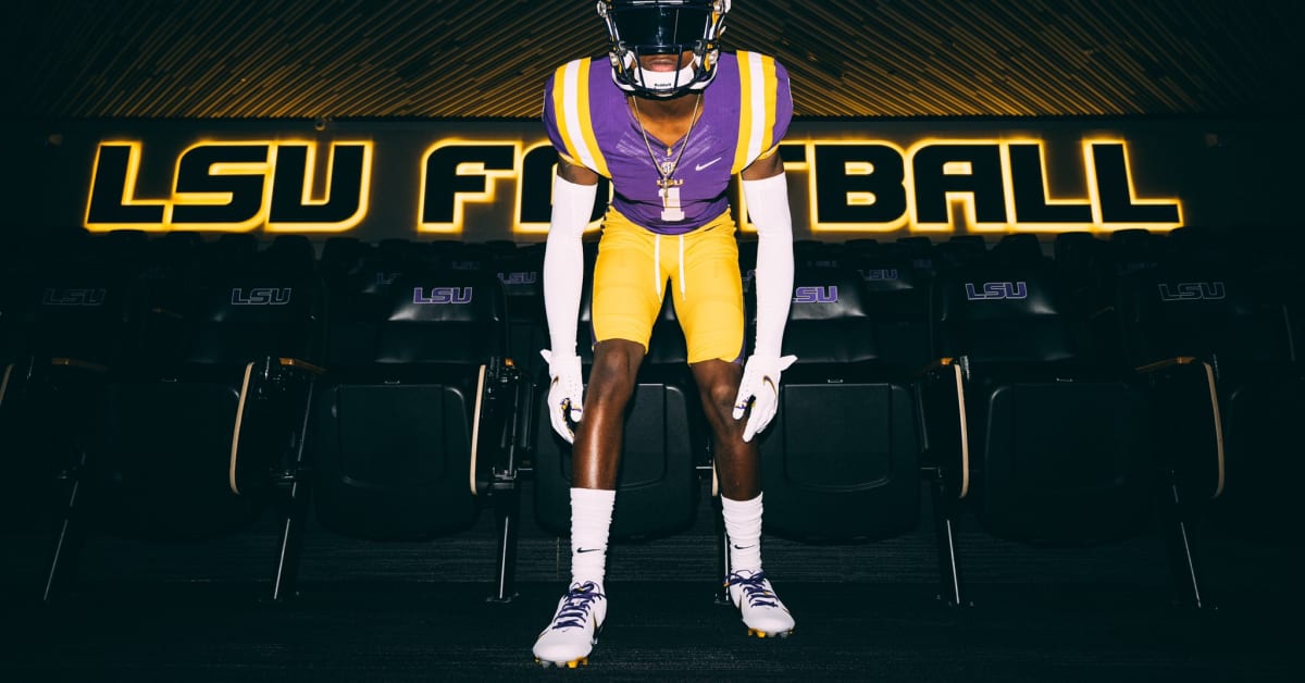 LOOK 5Star Desmond Ricks Wraps Up LSU Official Visit Sports