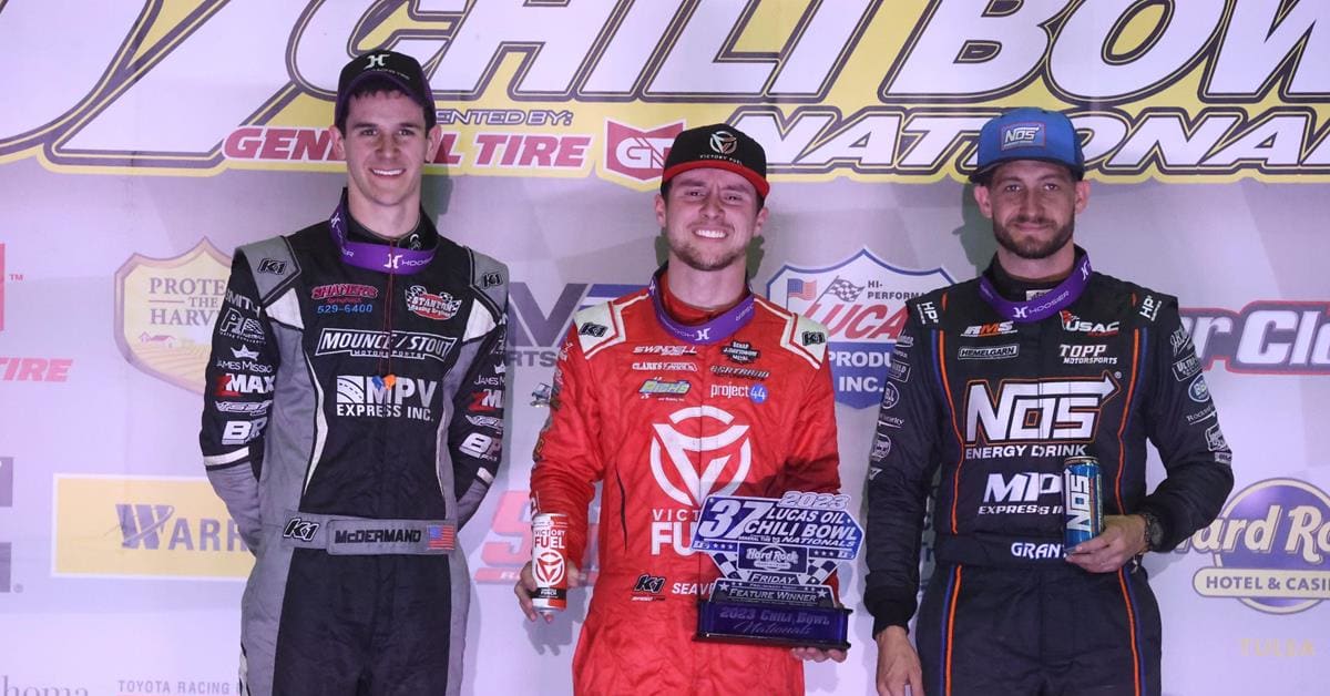 Can't touch this Logan Seavey roars to big win in Friday's Chili Bowl