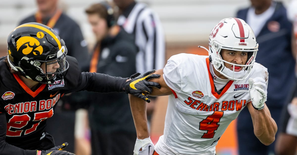 Michael Wilson named "best pass catcher" at Reese's Senior Bowl by PFF Sports Illustrated All