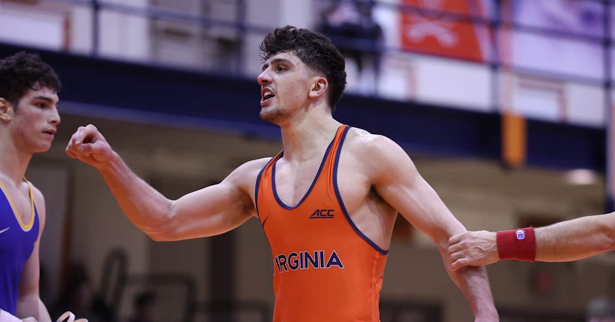 Virginia Wrestling Falls to No. 7 NC State, Defeats American Sports