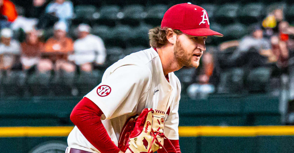 Pitcher Hunter Hollan could prove valuable on Sundays for Hogs Sports
