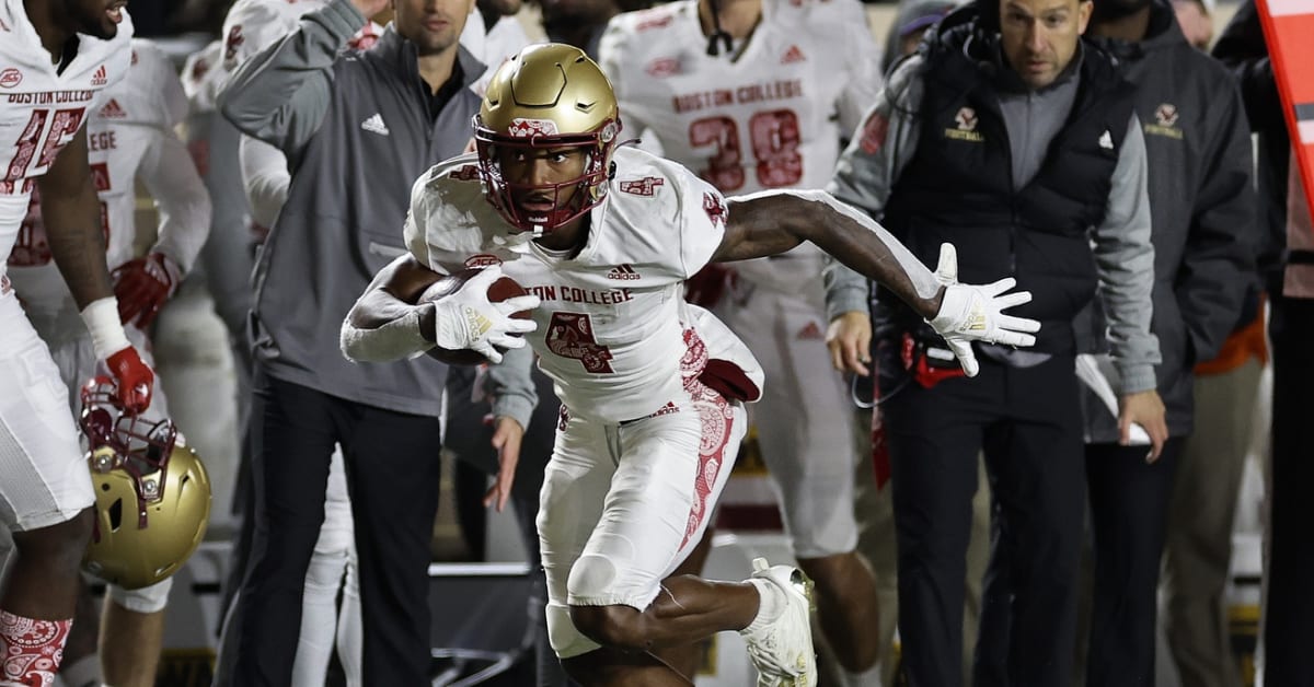 Boston College Wide Receiver Zay Flowers ‘I Can Move Around and Play