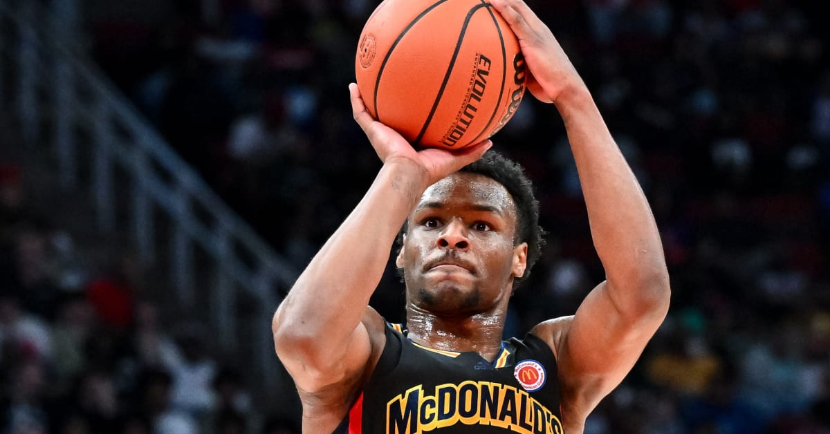 Bronny James' McDonald's All-American performance has NBA scouts impressed:  report
