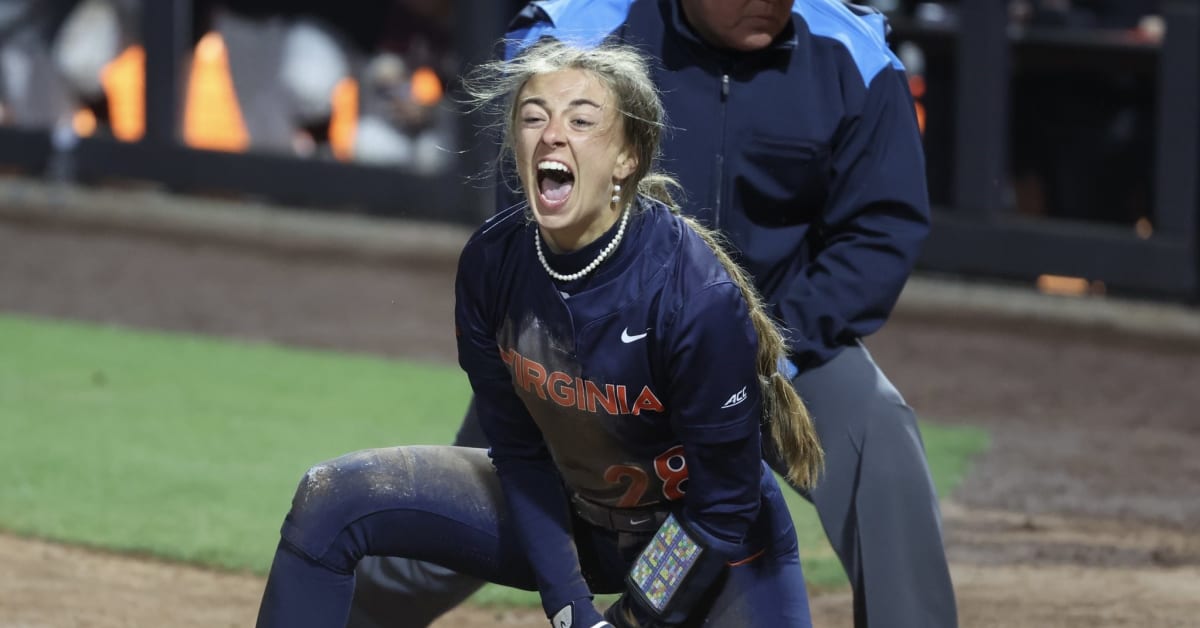 Virginia Softball Evens Series With Dramatic 65 Win Over No. 13