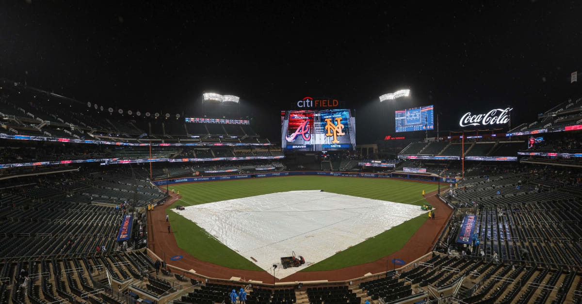 Sunday's Braves vs Mets game is ALSO rained out, to be a doubleheader
