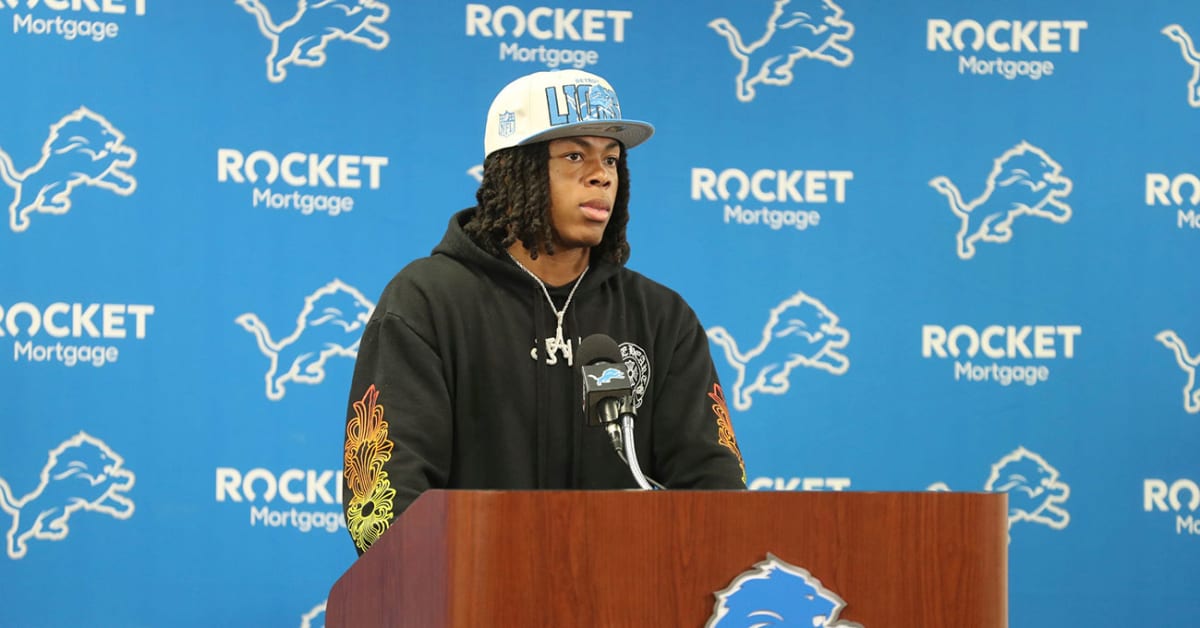 Jahmyr Gibbs Has Blunt Words for Critics Who Thought Lions Reached to