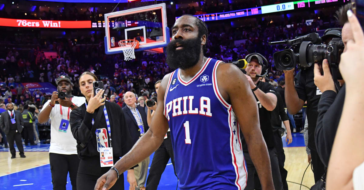 James Harden Erupts Again, Hits GameWinning Shot to Carry 76ers in