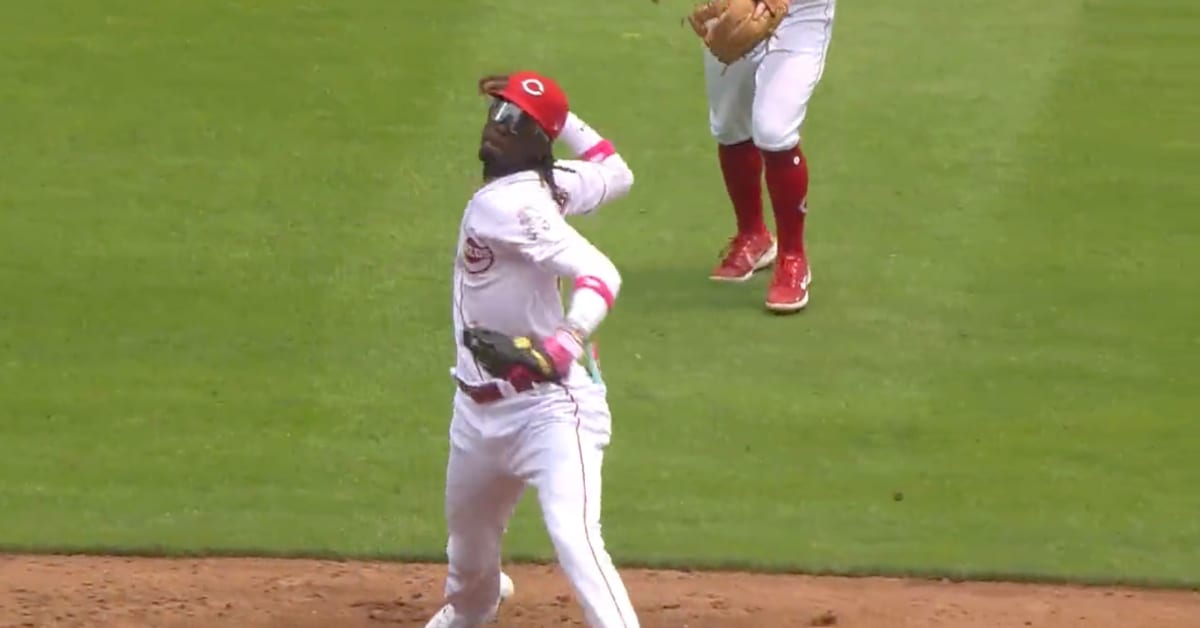 Reds' Elly De La Cruz breaks Statcast record for hardest throw Sports