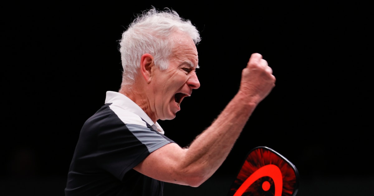 Maria Sharapova, John McEnroe, Steffi Graf, Andre Agassi Compete in