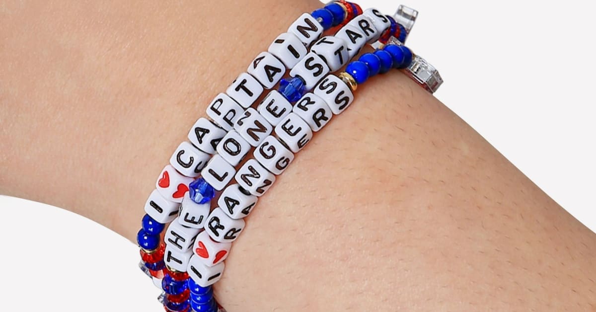 Texas Rangers Friendship Bracelets Drop From FOCO Sports Illustrated