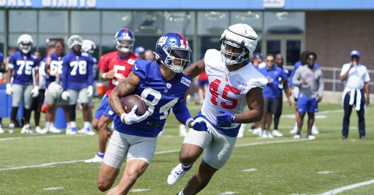 Giants Receiver Jalin Hyatt Sets Lofty Goal Sports Illustrated New