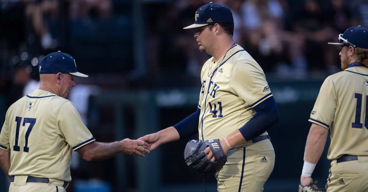 Tech Baseball Zach Maxwell 2022 MLB Draft Profile Sports